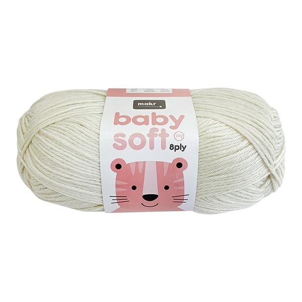 Makr Baby Soft Crochet & Knitting Yarn 8ply, 100g Acrylic Nylon Blend Yarn - Image 4