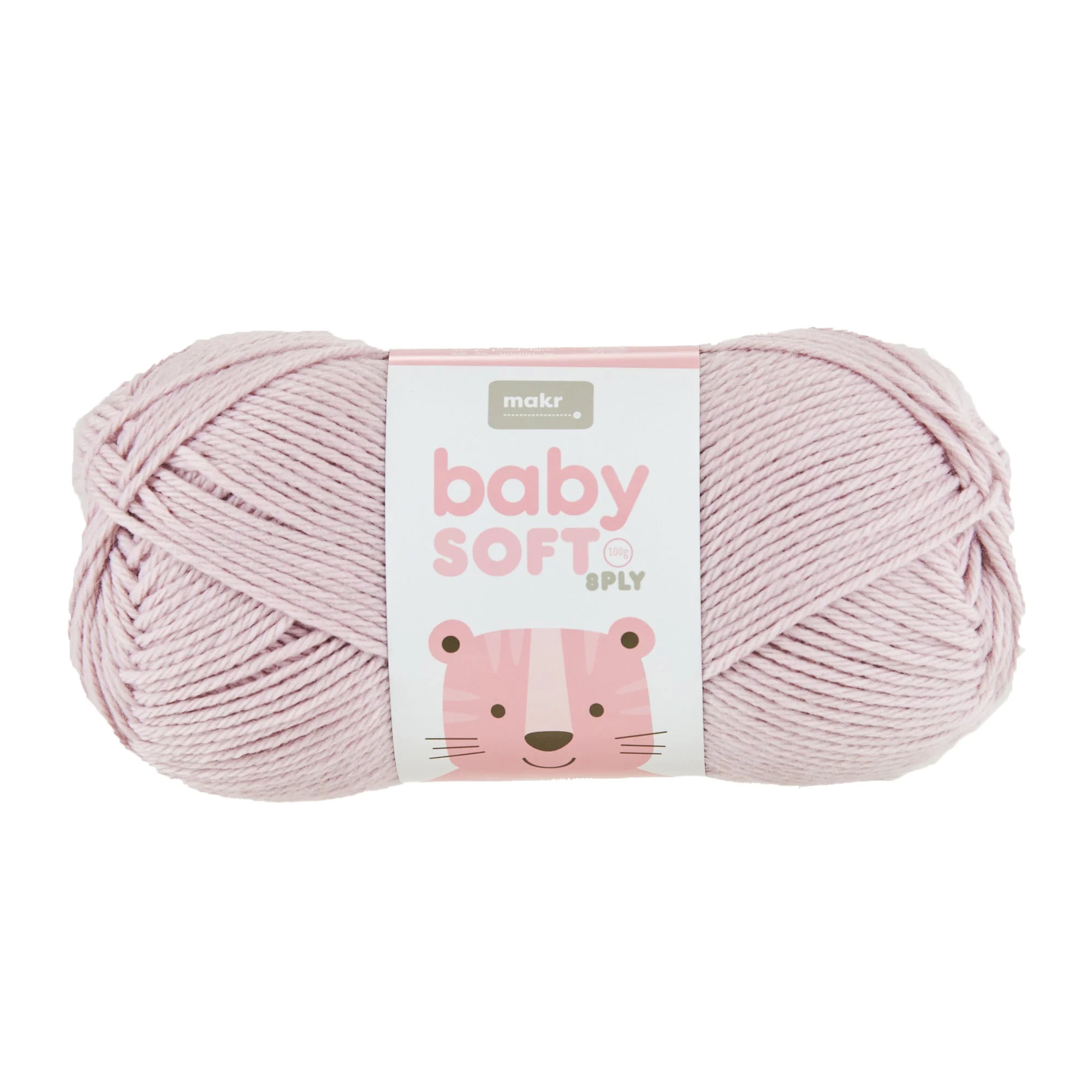 Makr Baby Soft Crochet & Knitting Yarn 8ply, 100g Acrylic Nylon Blend Yarn - Image 5