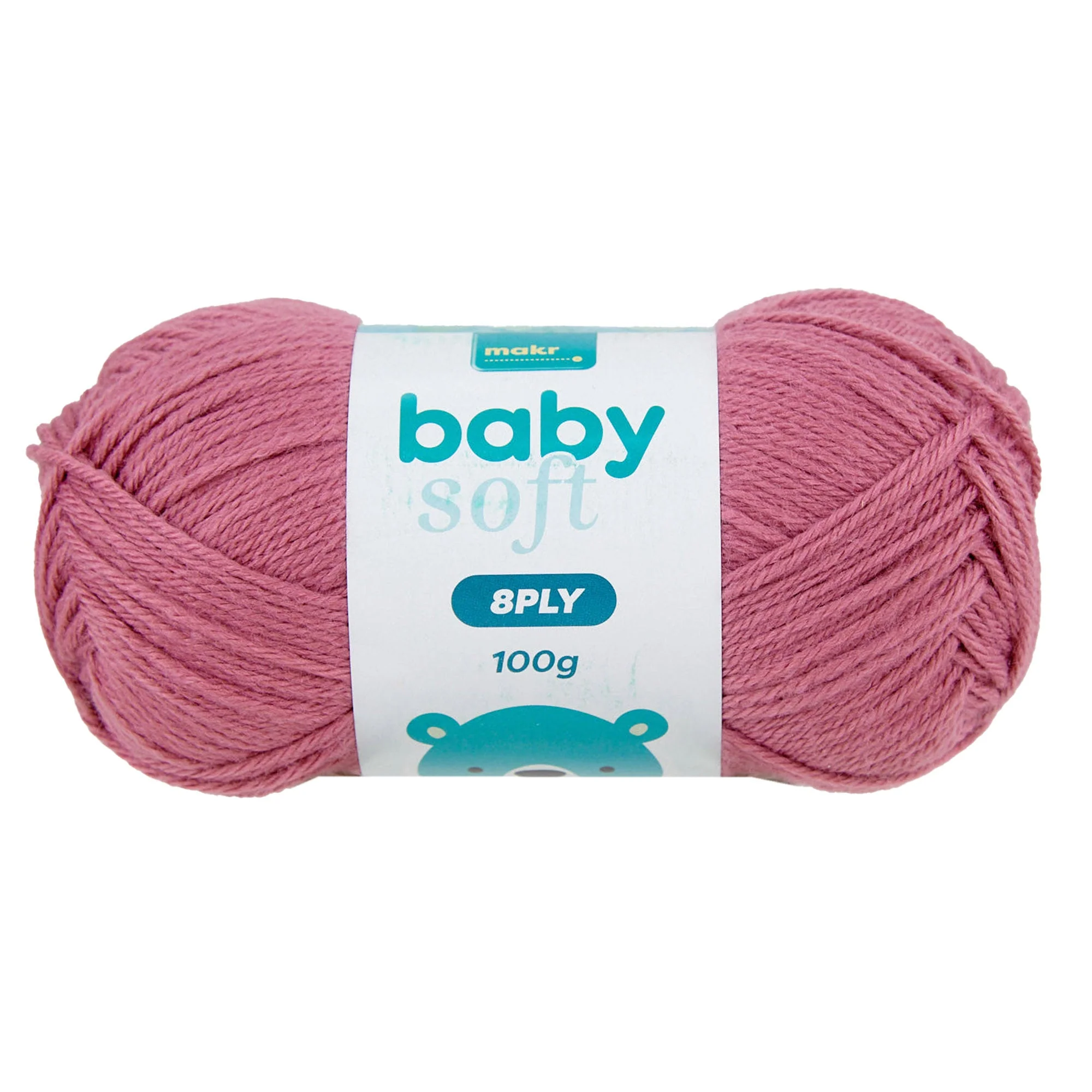 Makr Baby Soft Crochet & Knitting Yarn 8ply, 230m Acrylic Nylon Blend Yarn - Image 11
