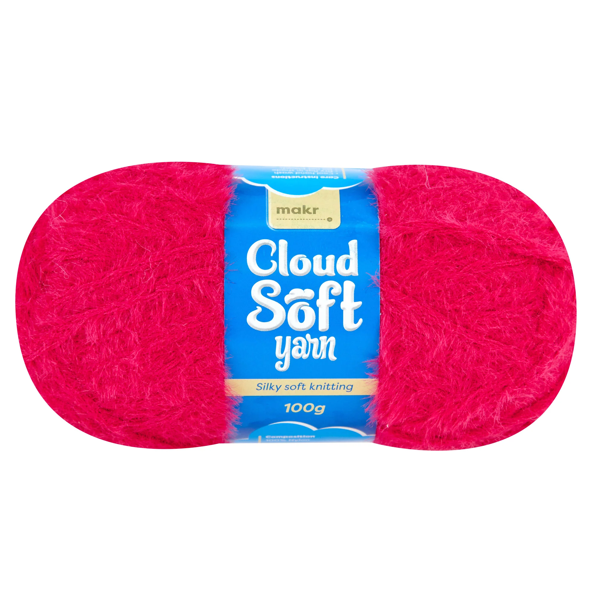 Makr Cloud Soft Crochet & Knitting Yarn - 100g Nylon Yarn - Image 19
