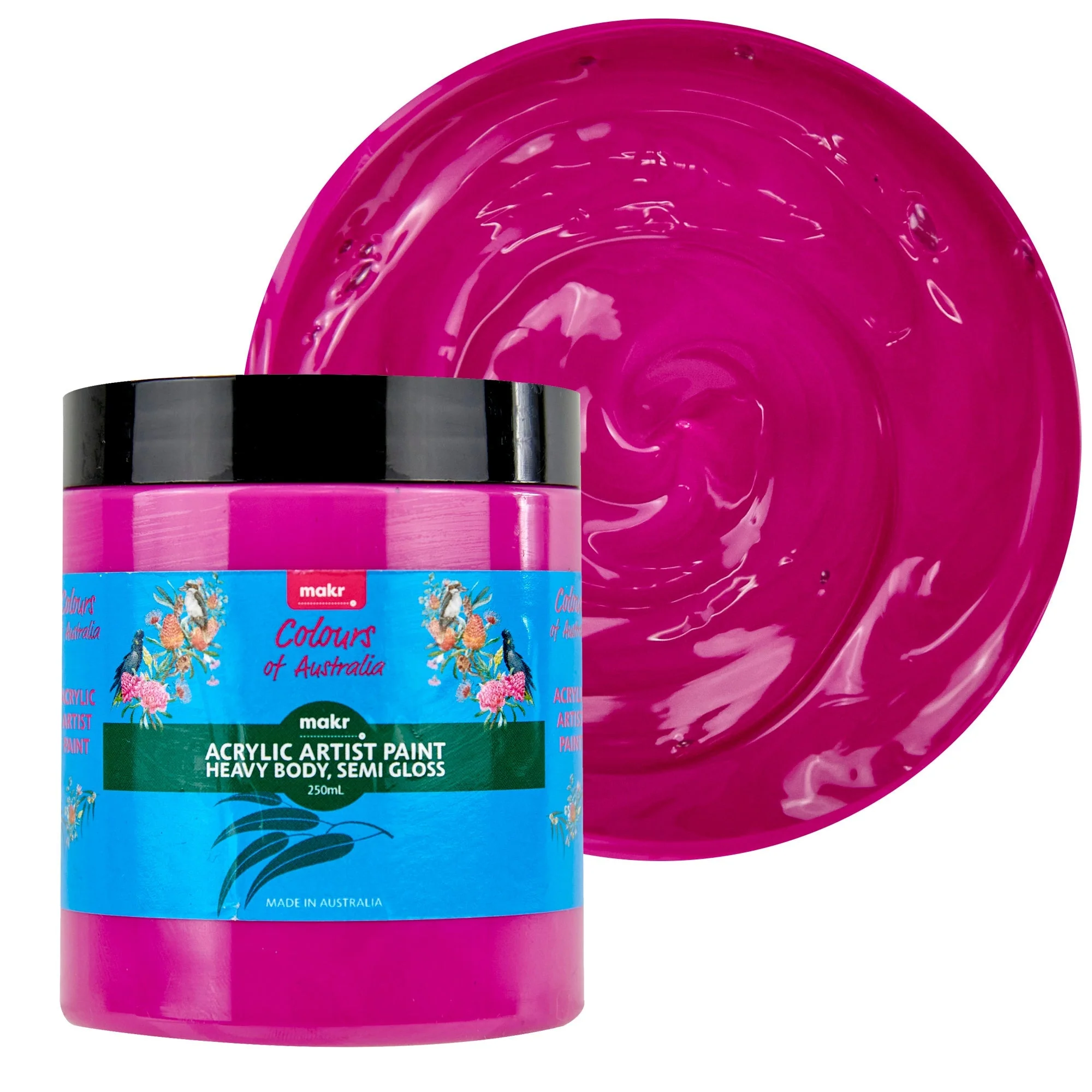 Makr Colours Of Australia Heavy Body Semi-Gloss Acrylic Artist Paint - Image 15