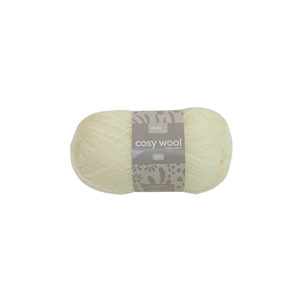 Makr Cosy Wool Crochet & Knitting Yarn 8ply, 100g Wool Yarn - Image 11