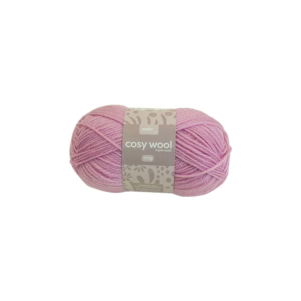 Makr Cosy Wool Crochet & Knitting Yarn 8ply, 100g Wool Yarn - Image 12