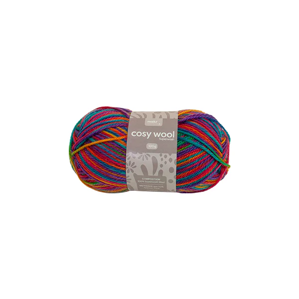 Makr Cosy Wool Crochet & Knitting Yarn 8ply, 100g Wool Yarn - Image 13