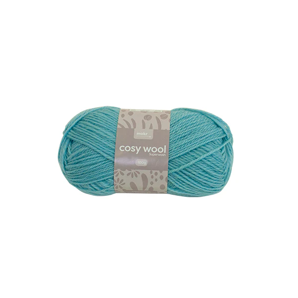 Makr Cosy Wool Crochet & Knitting Yarn 8ply, 100g Wool Yarn - Image 18