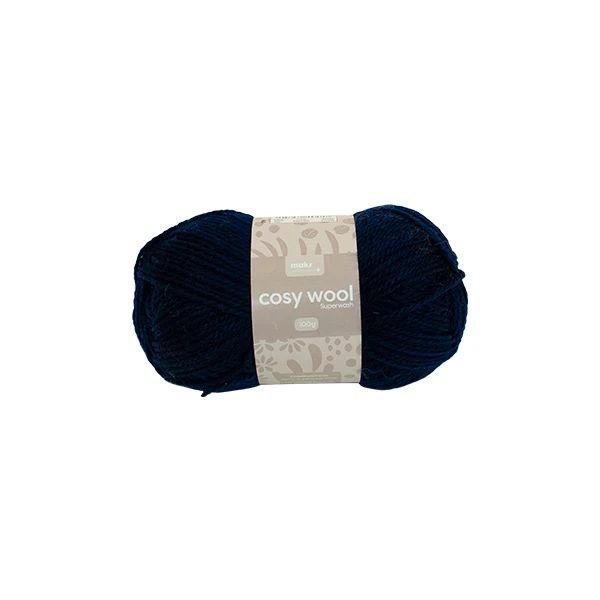 Makr Cosy Wool Crochet & Knitting Yarn 8ply, 100g Wool Yarn - Image 19