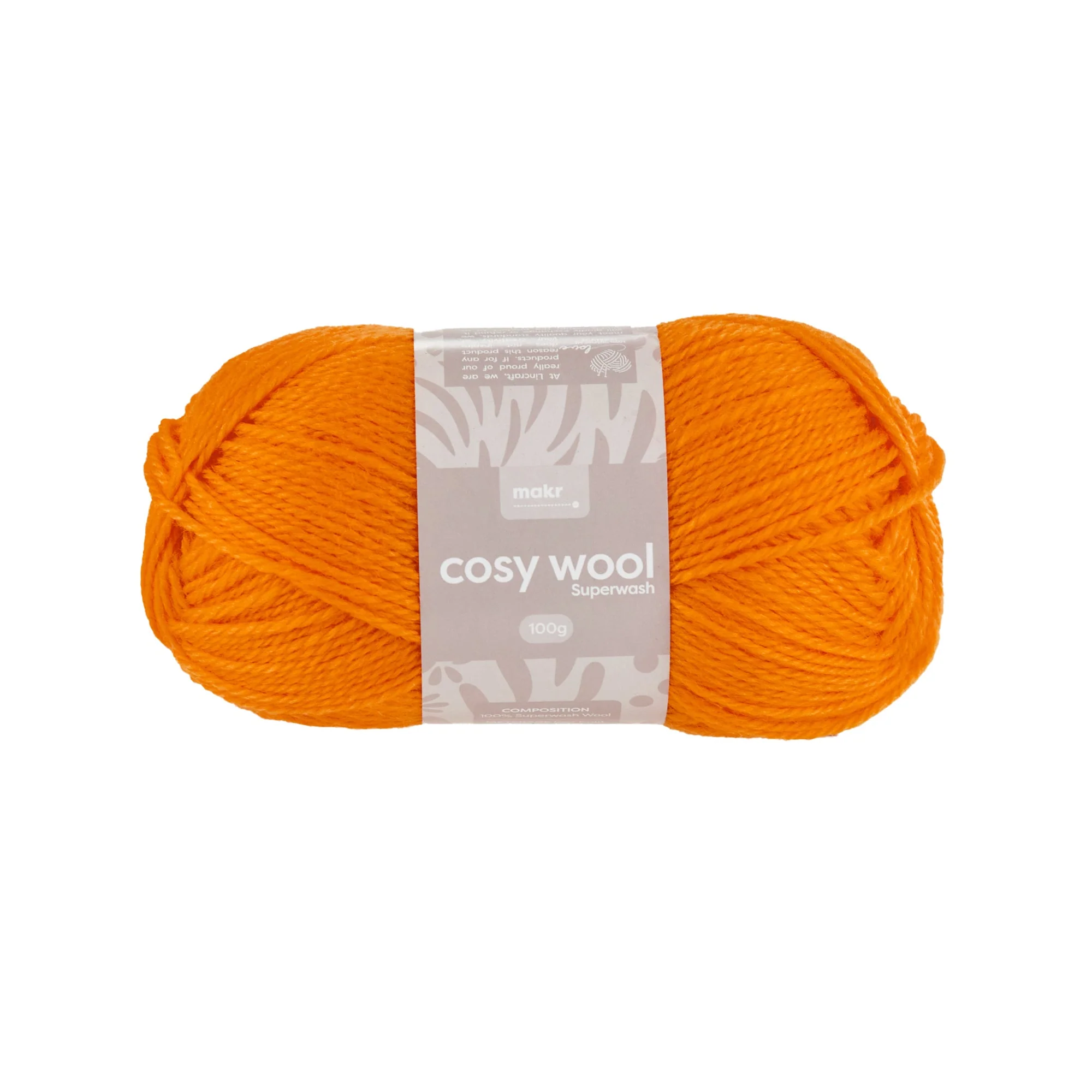 Makr Cosy Wool Crochet & Knitting Yarn 8ply, 100g Wool Yarn - Image 23