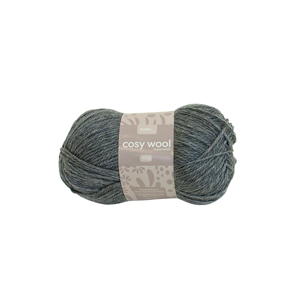 Makr Cosy Wool Crochet & Knitting Yarn 8ply, 100g Wool Yarn - Image 7