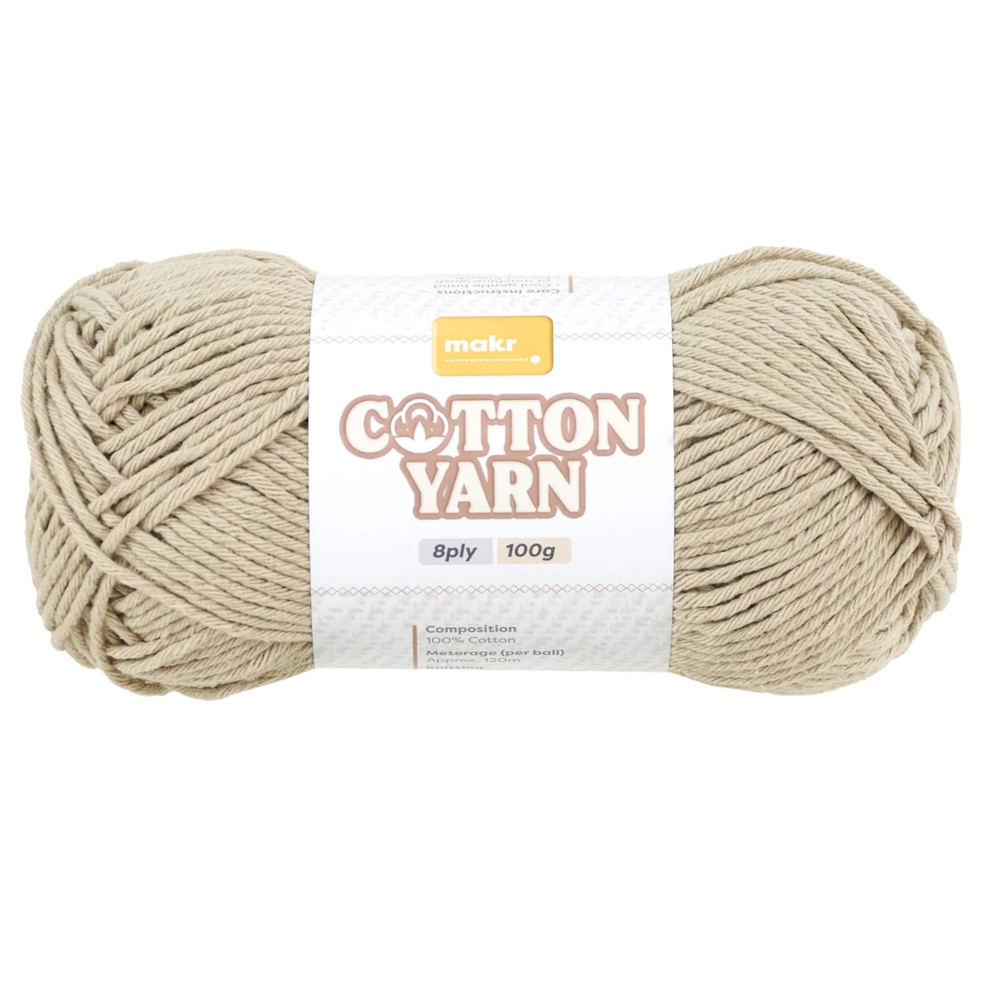 Makr Cotton Crochet & Knitting Yarn 8Ply, 100g Cotton Yarn - Image 37
