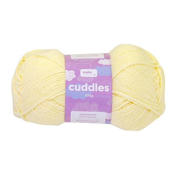 Makr Cuddles Crochet & Knitting Yarn, 100g Polyester Yarn - Image 4