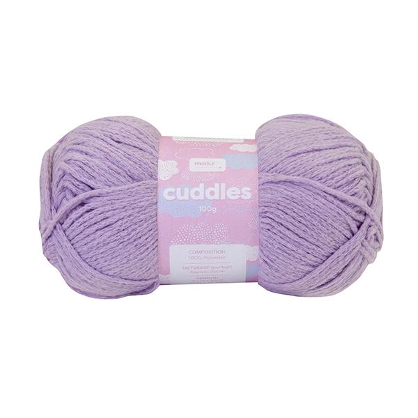 Makr Cuddles Crochet & Knitting Yarn, 100g Polyester Yarn - Image 5