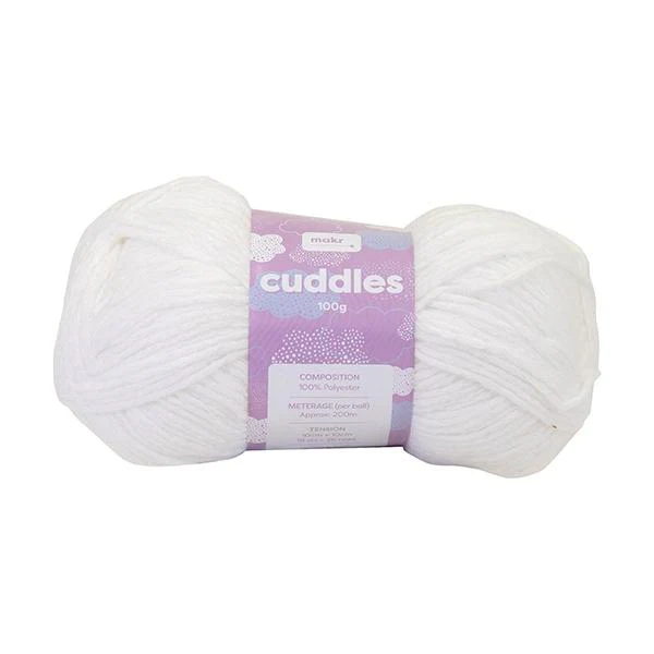 Makr Cuddles Crochet & Knitting Yarn, 100g Polyester Yarn - Image 8