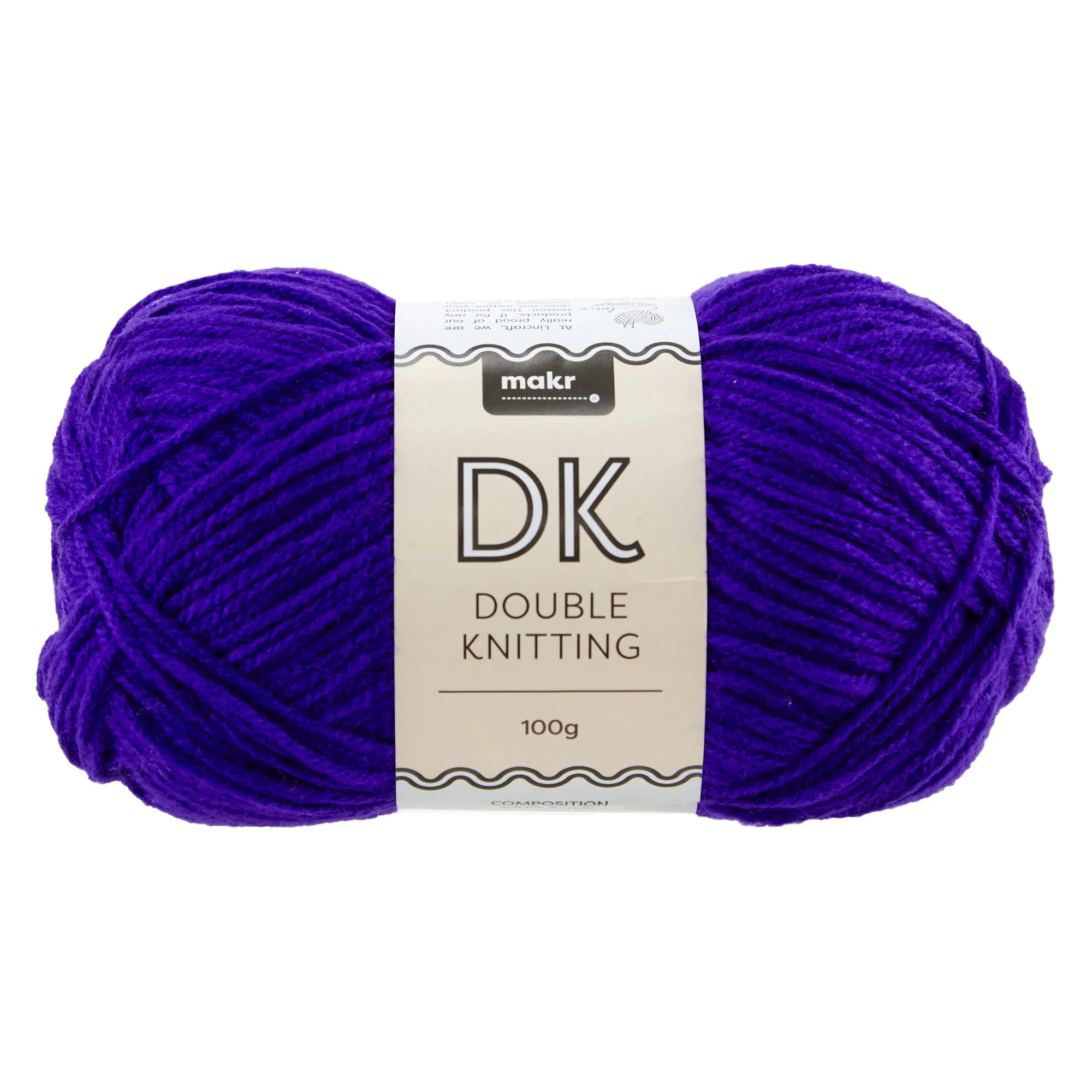 Makr DK 8ply Crochet & Knitting Yarn, 100g Acrylic Yarn - Image 26