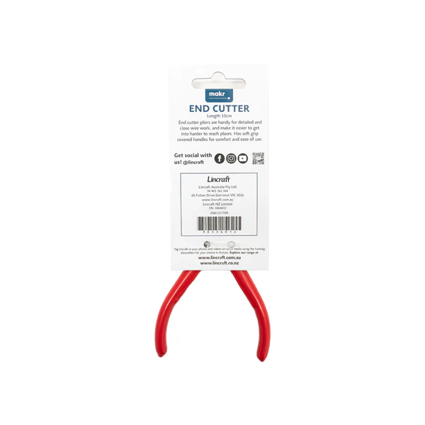 Makr End Cutter, Red- 10cm - Image 3