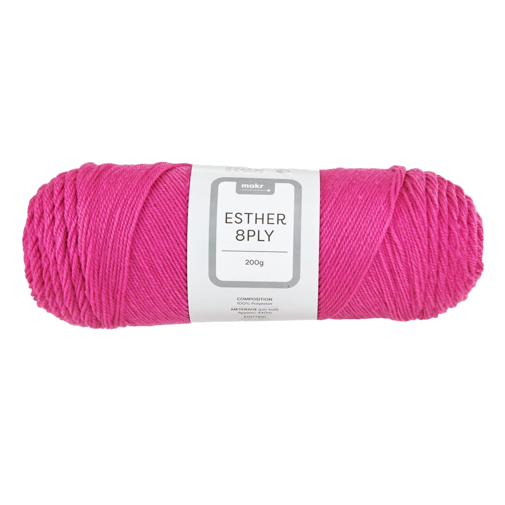 Makr Esther 8ply Crochet & Knitting Yarn, 200g Polyester Yarn - Image 15