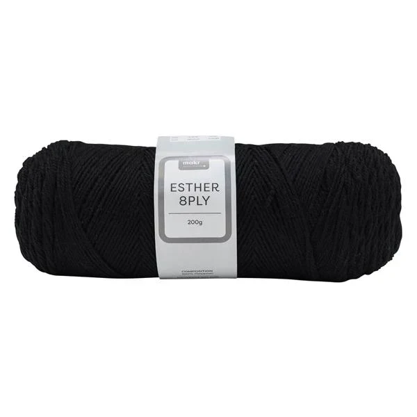 Makr Esther 8ply Crochet & Knitting Yarn, 200g Polyester Yarn - Image 20