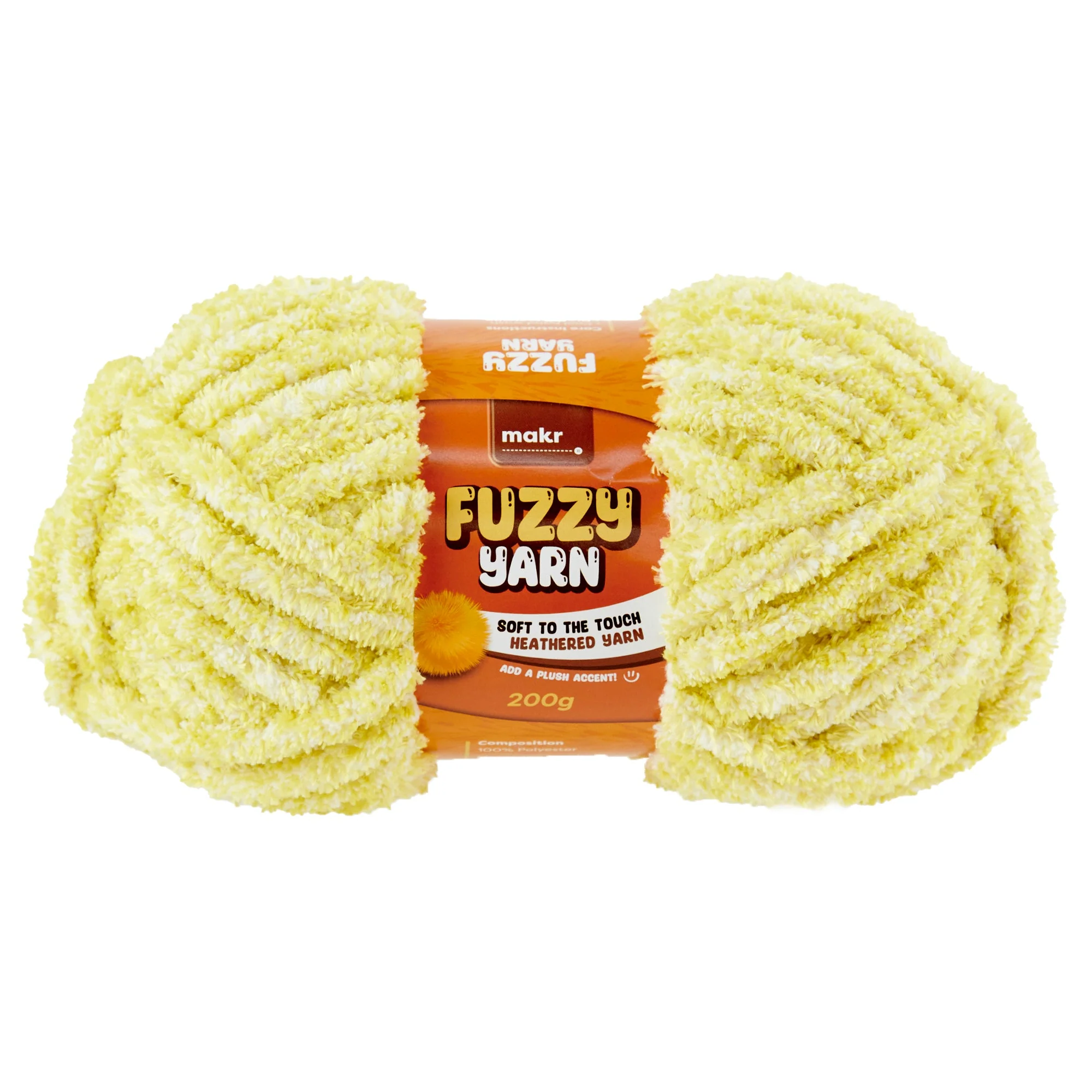Makr Fuzzy Crochet & Knitting Yarn, 200g Polyester Yarn - Image 5