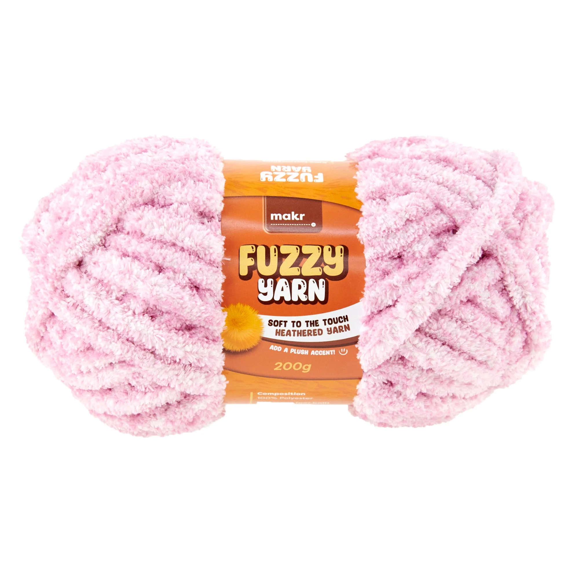 Makr Fuzzy Crochet & Knitting Yarn, 200g Polyester Yarn - Image 9