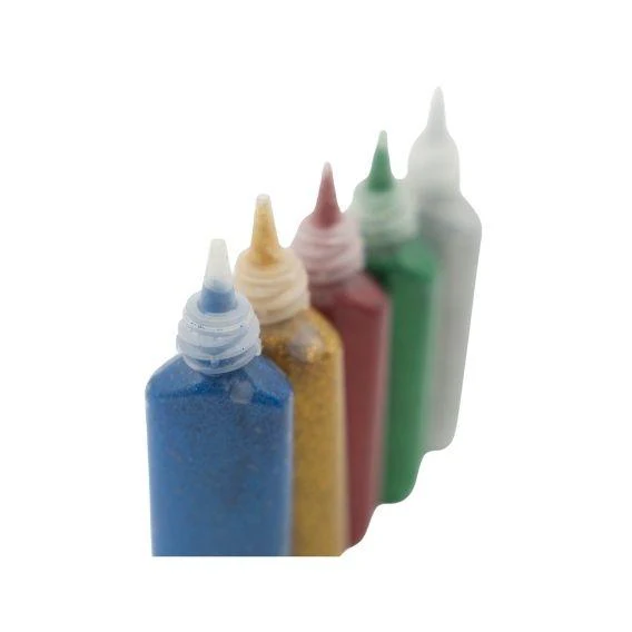 Makr Glitter Glue, Metallic- 5pk - Image 3