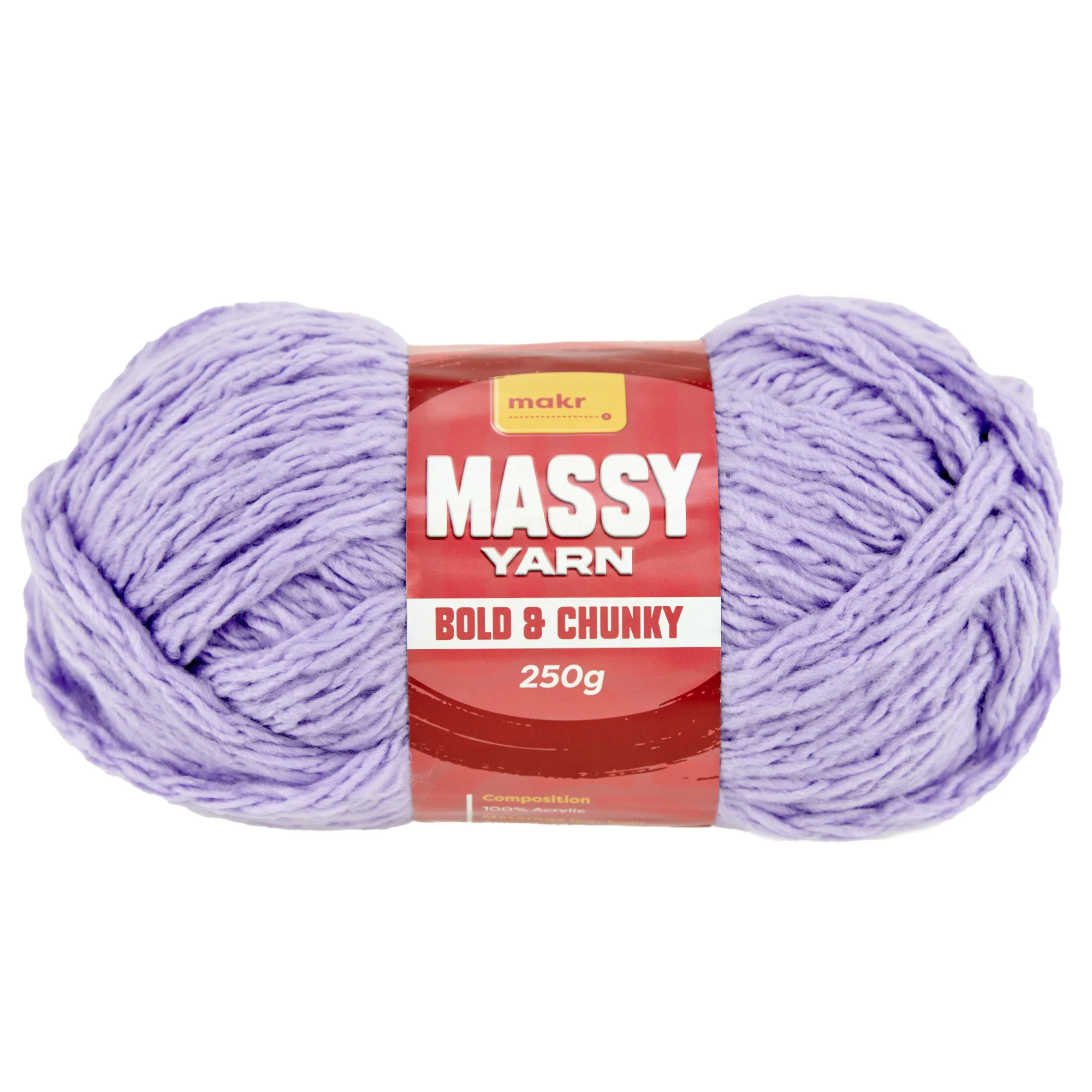 Makr Massy Crochet & Knitting Yarn - 250g Acrylic Yarn - Image 6