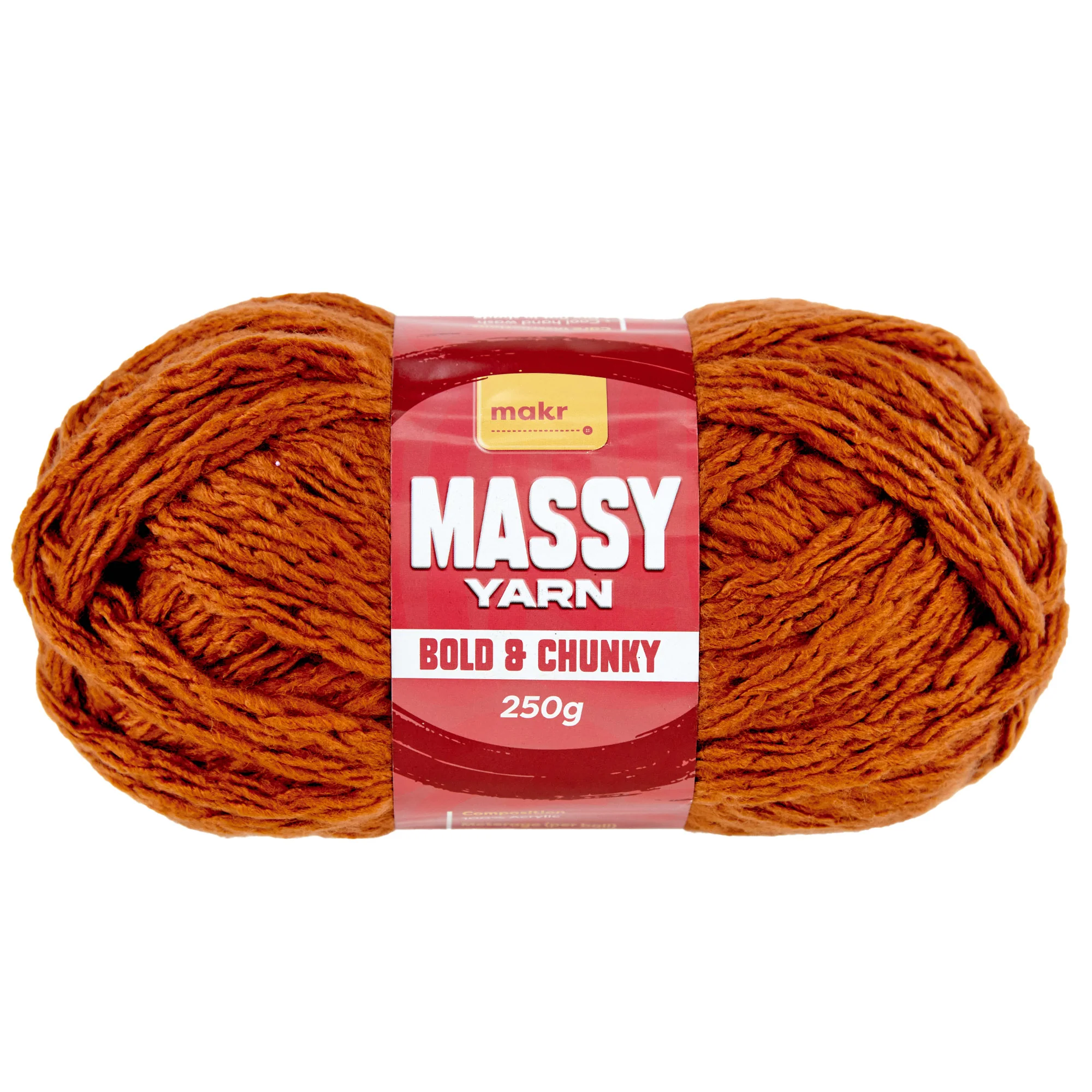 Makr Massy Crochet & Knitting Yarn - 250g Acrylic Yarn - Image 8