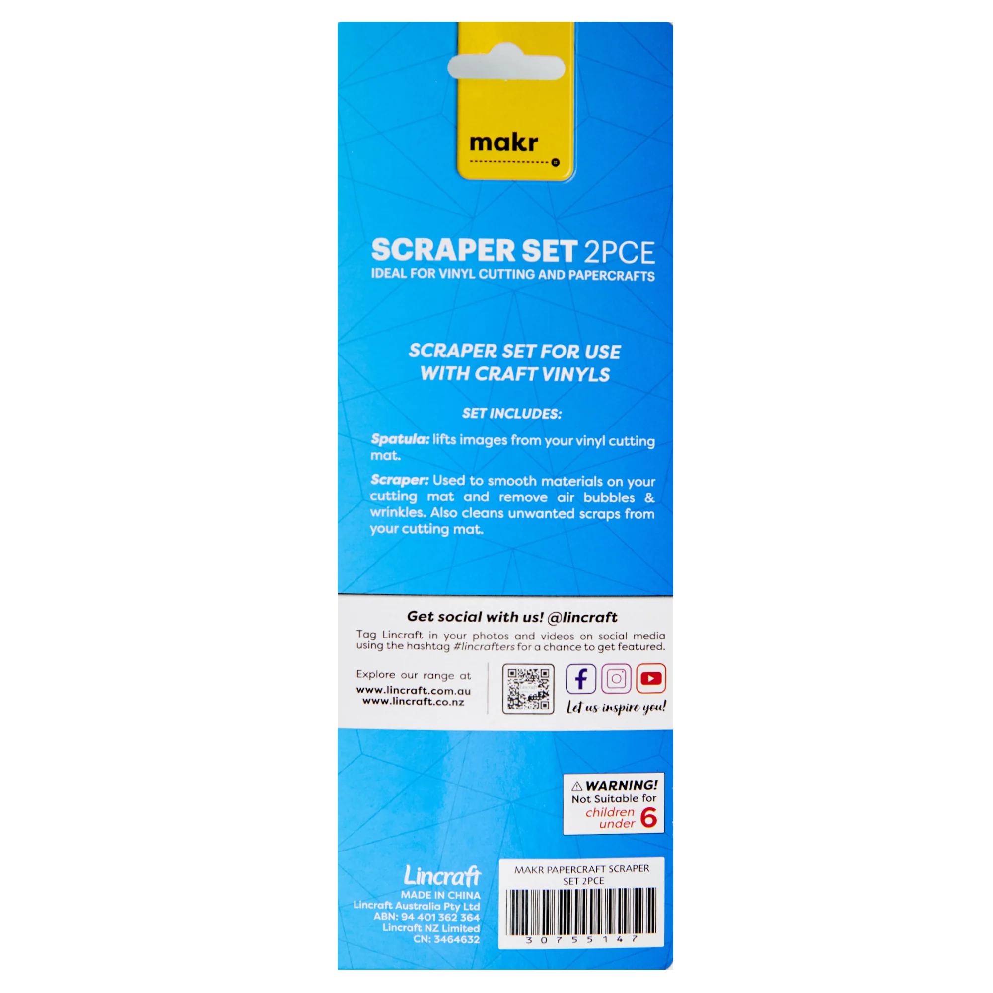 Makr Papercraft Scraper Set 2pce - Image 4