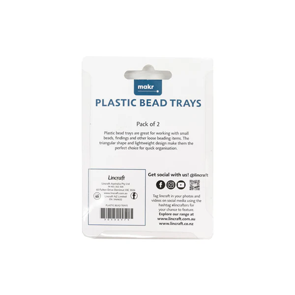 Makr Plastic Bead Trays- 2pc - Image 3