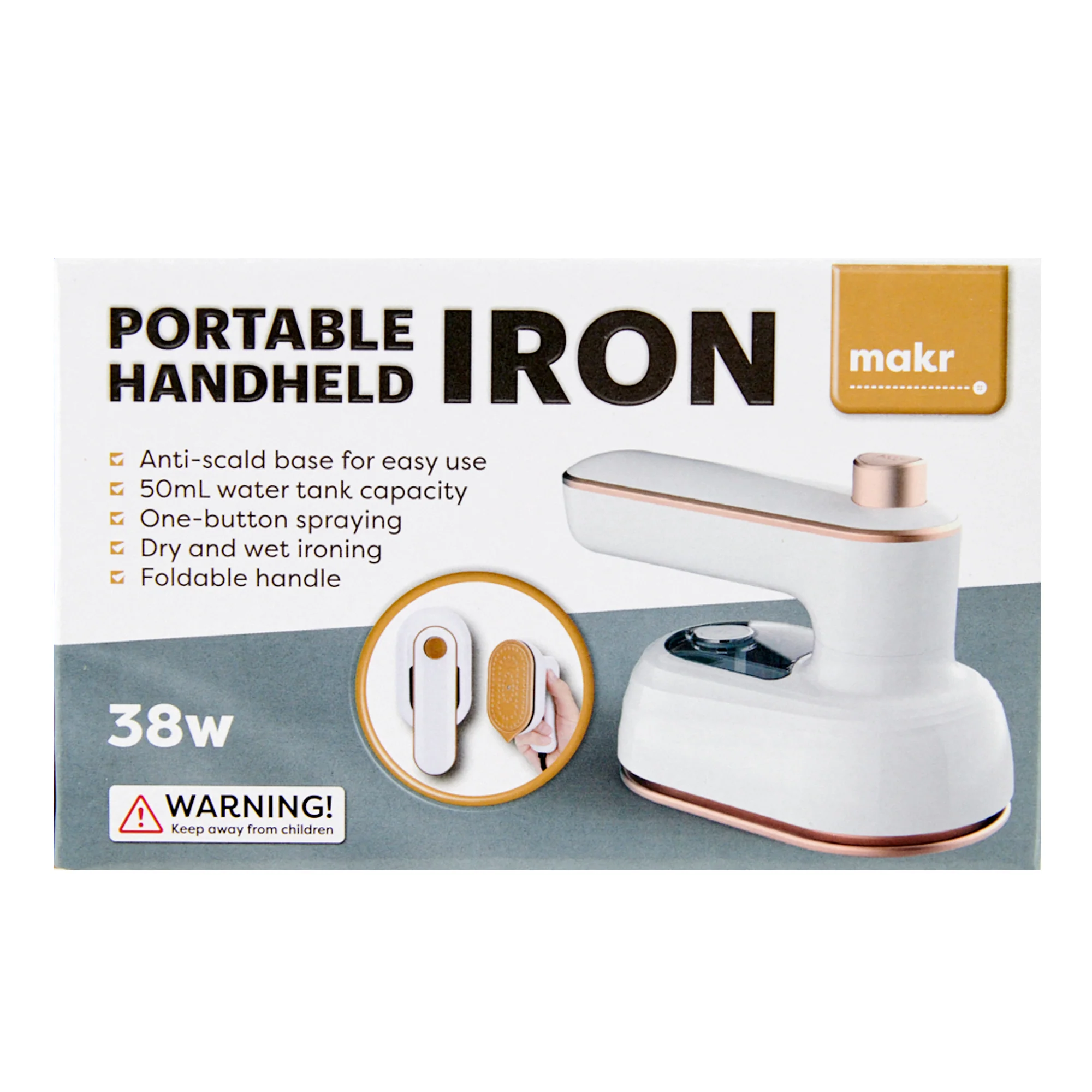 Makr Portable Handheld Iron - Image 2