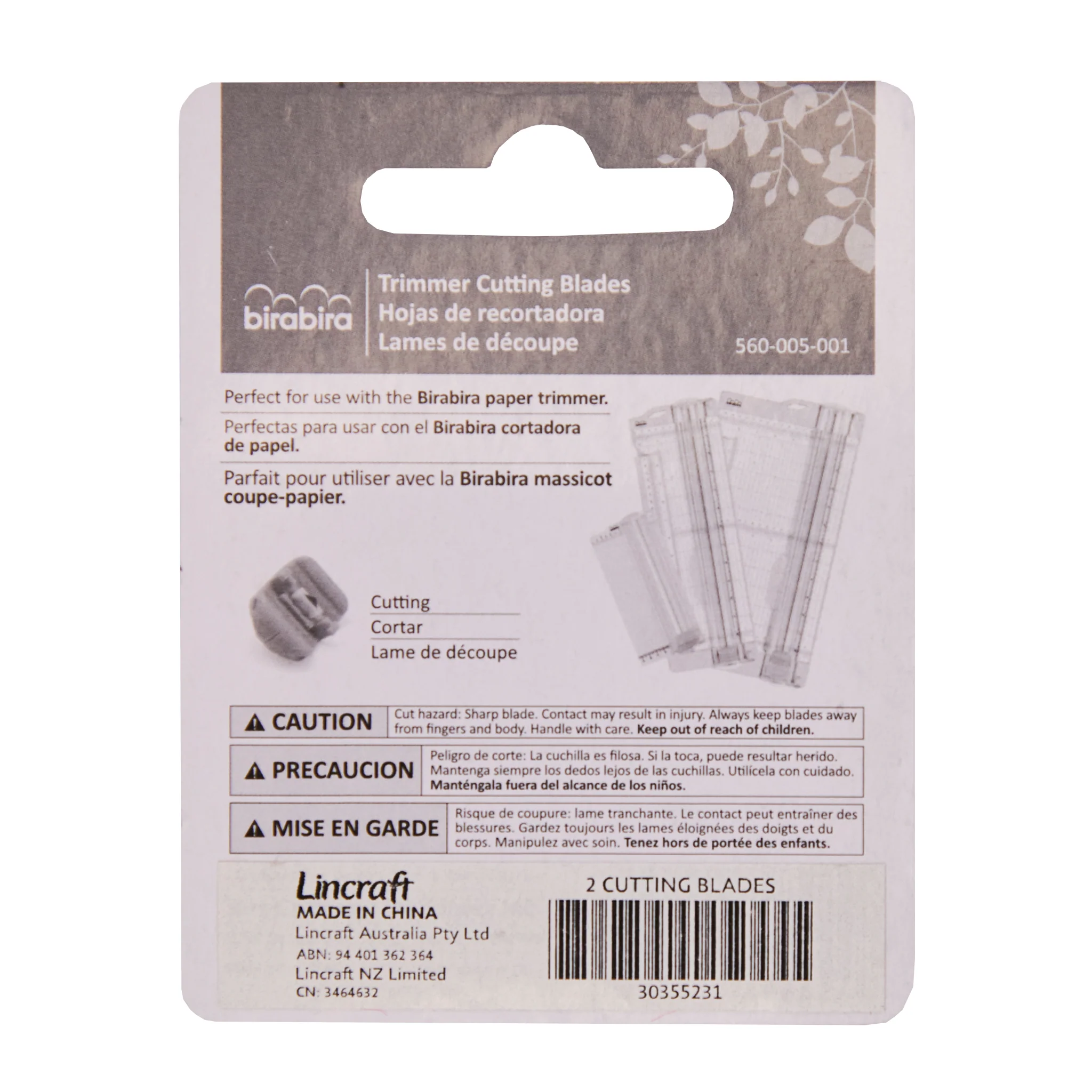 Trimmer Replacement Blades, 2pk - Image 3