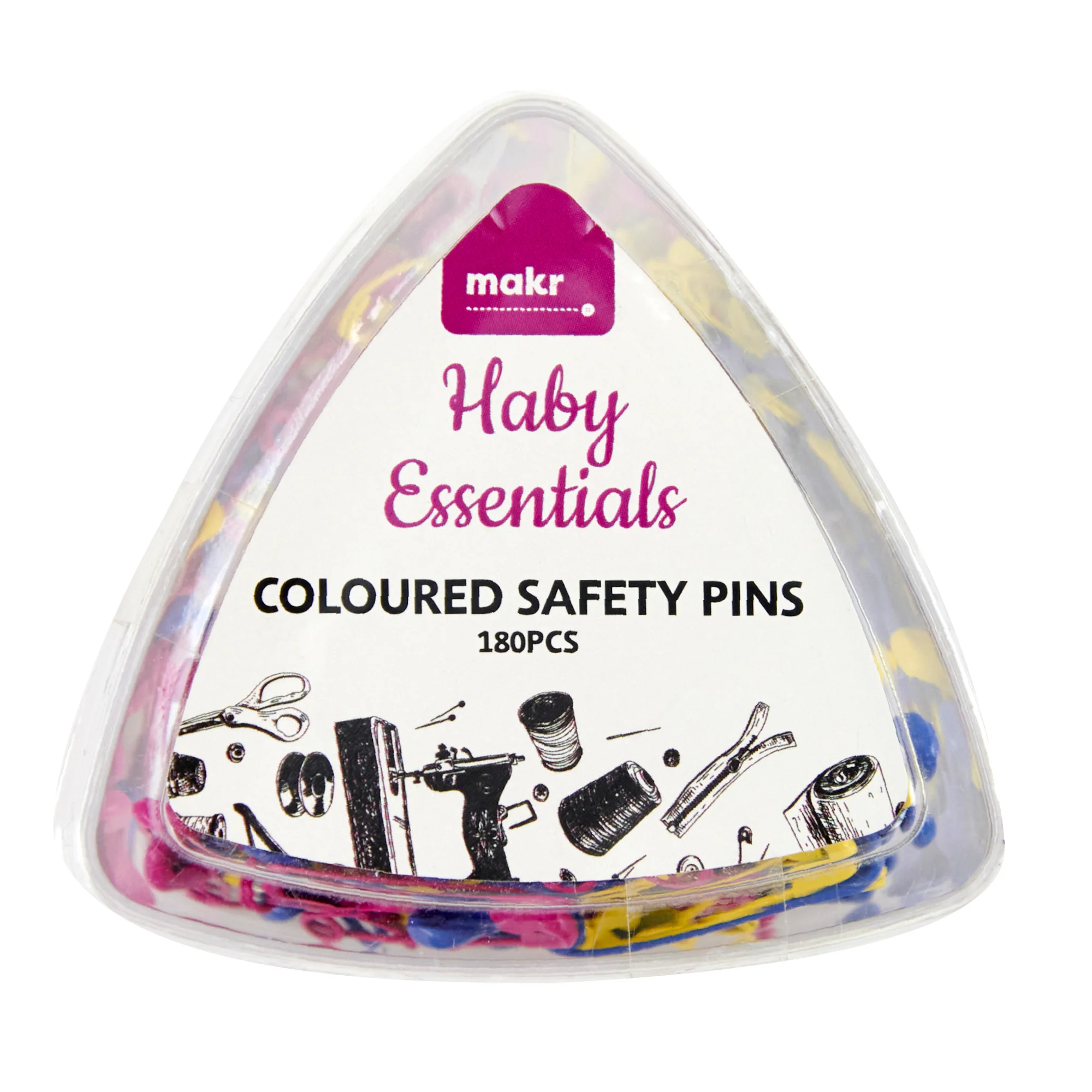 Makr Safety Pins Coloured Pack - Image 3