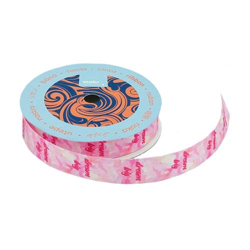 Makr Ribbon, Dream Big Satin- 16mmx4.5m - Image 2
