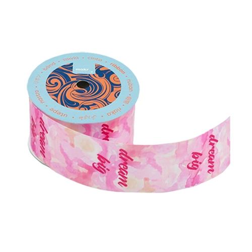 Makr Ribbon, Dream Big Satin- 38mmx3.6m - Image 2