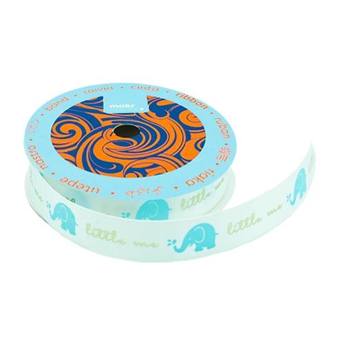 Makr Ribbon, Elephant White Satin- 16mmx4.5m - Image 2