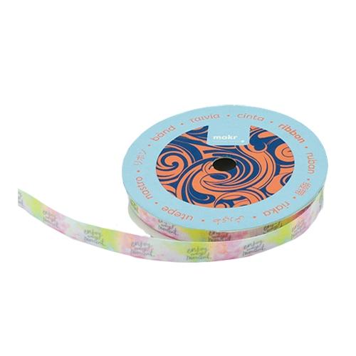 Makr Ribbon, Enjoy Every Moment Satin- 9mmx9.1m - Image 2