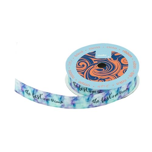 Makr Ribbon, The Best Is Yet to Come Satin- 16mmx4.5m - Image 2
