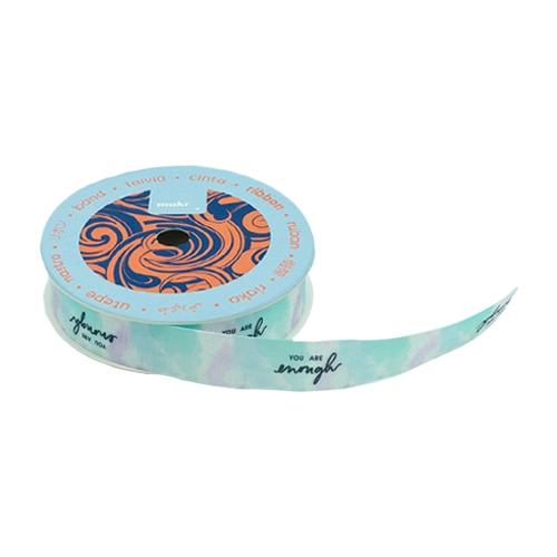 Makr Ribbon, You Are Enough Satin- 16mmx4.5m - Image 2