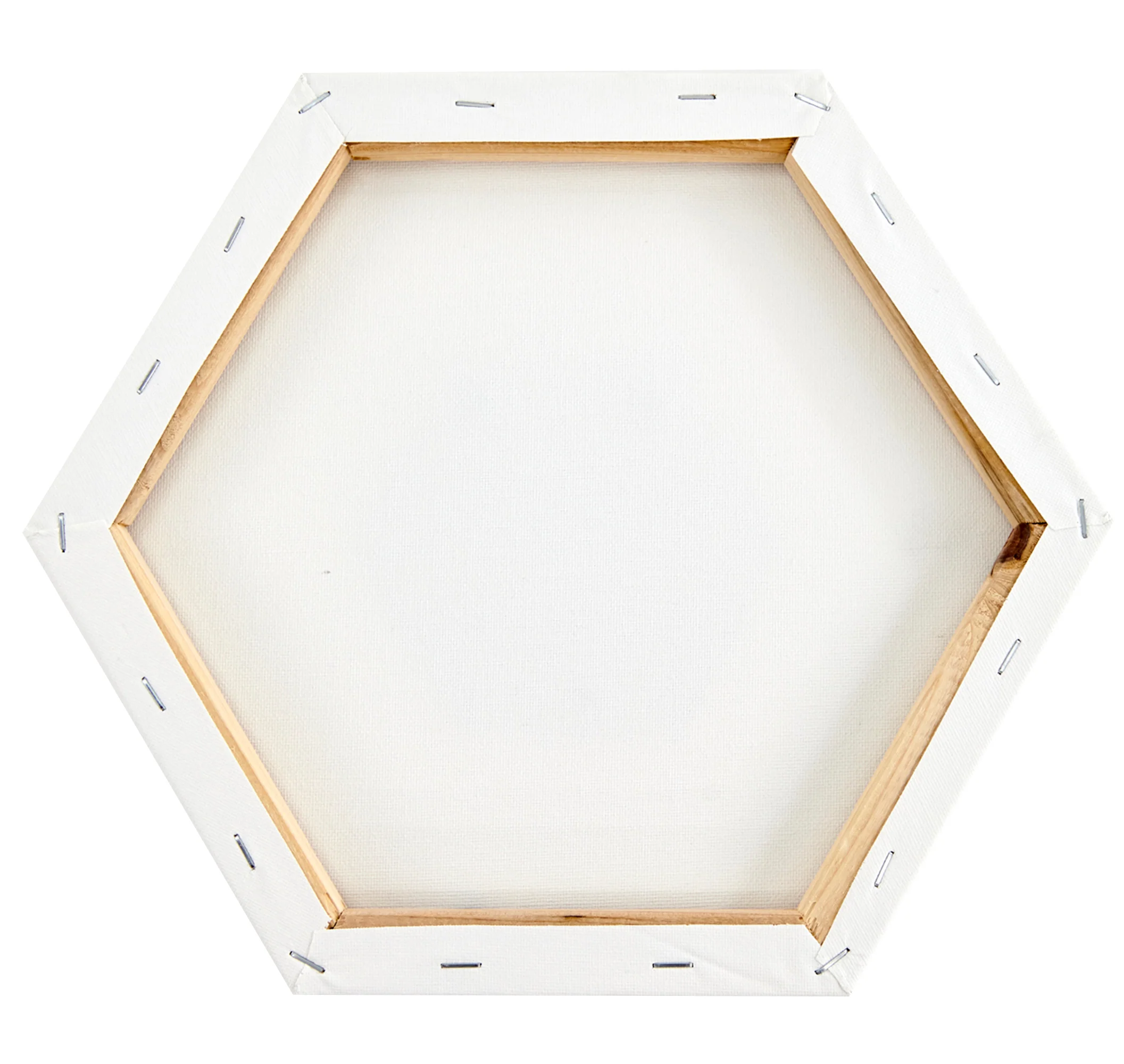 Makr Shaped Canvas, Hexagon Shape - Image 2