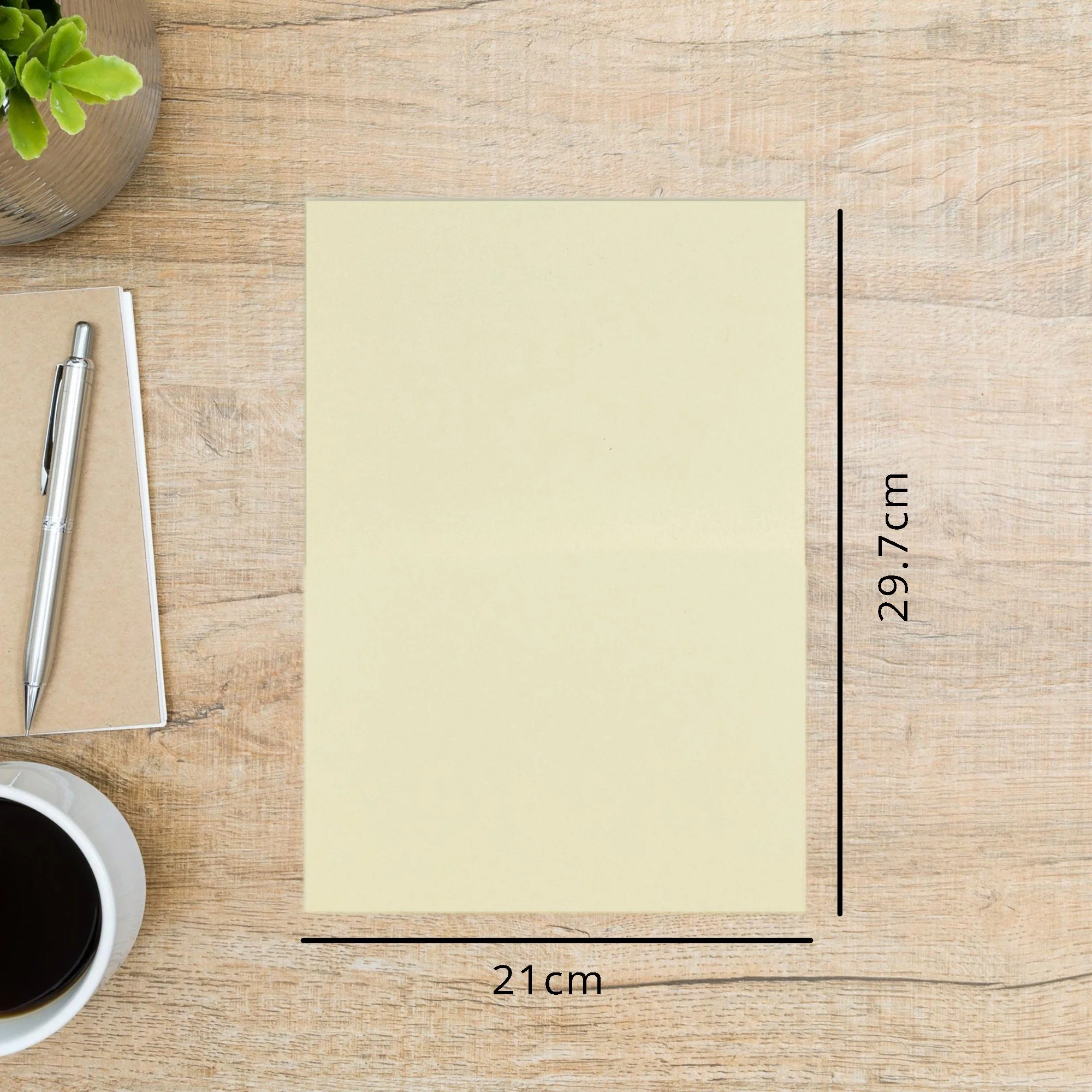 Makr Smooth Lightweight Cardstock, Cream- A4 - Image 4