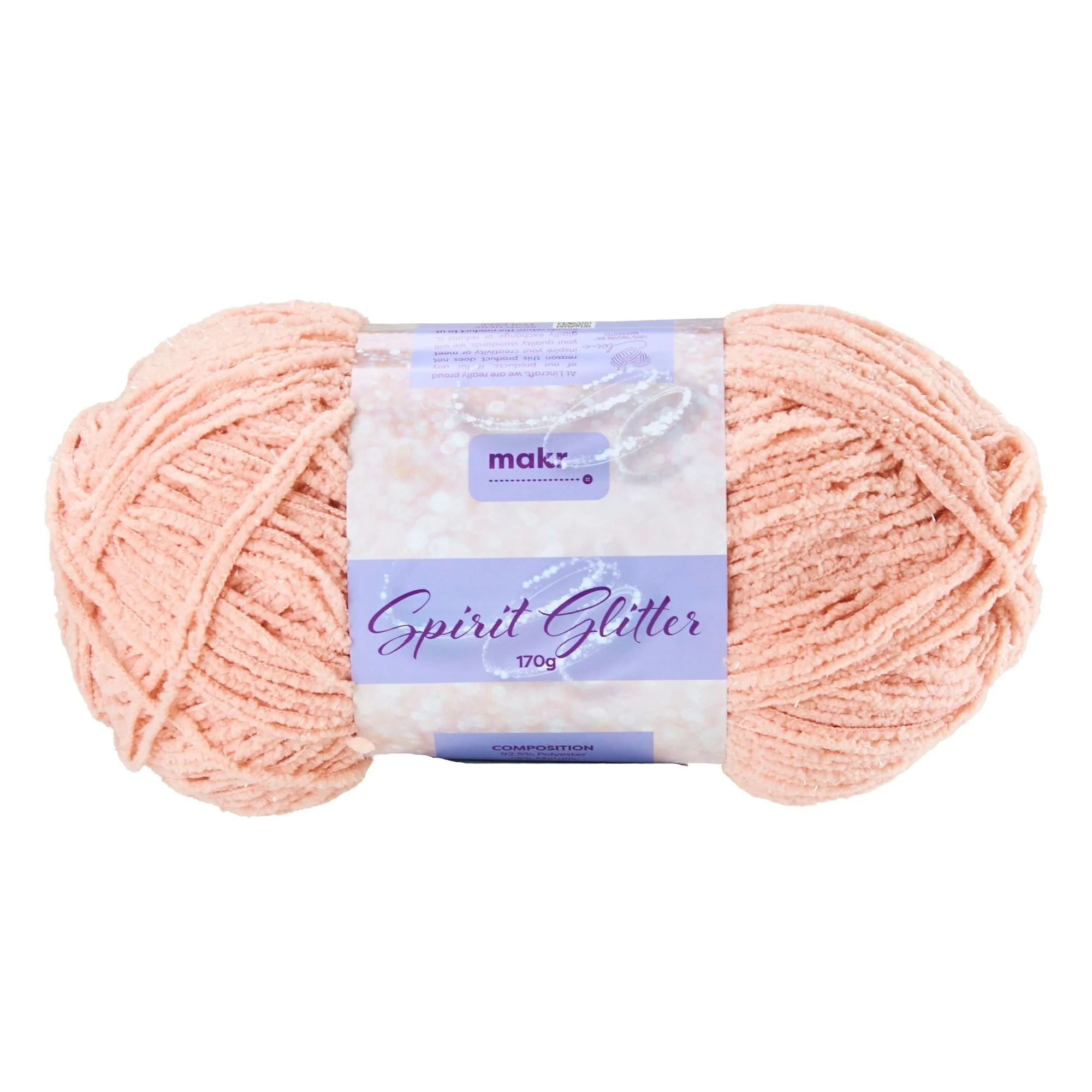 Makr Spirit Glitter Crochet & Knitting Yarn, 170g - Image 5
