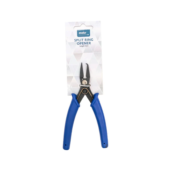 Makr Split Ring Opener, Blue- 14cm - Image 3