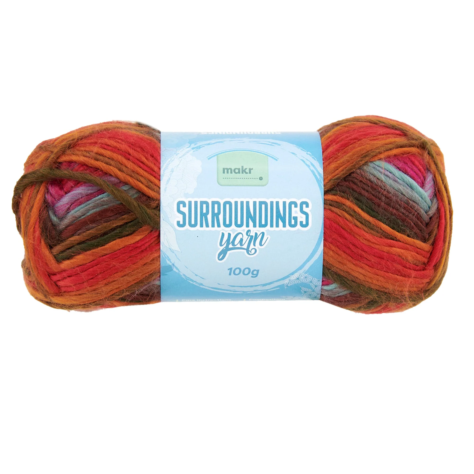 Makr Surroundings Crochet & Knitting Yarn, 100g Acrylic Yarn - Image 12