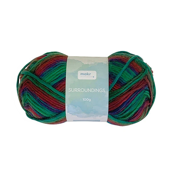 Makr Surroundings Crochet & Knitting Yarn, 100g Acrylic Yarn - Image 4