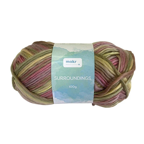 Makr Surroundings Crochet & Knitting Yarn, 100g Acrylic Yarn - Image 5