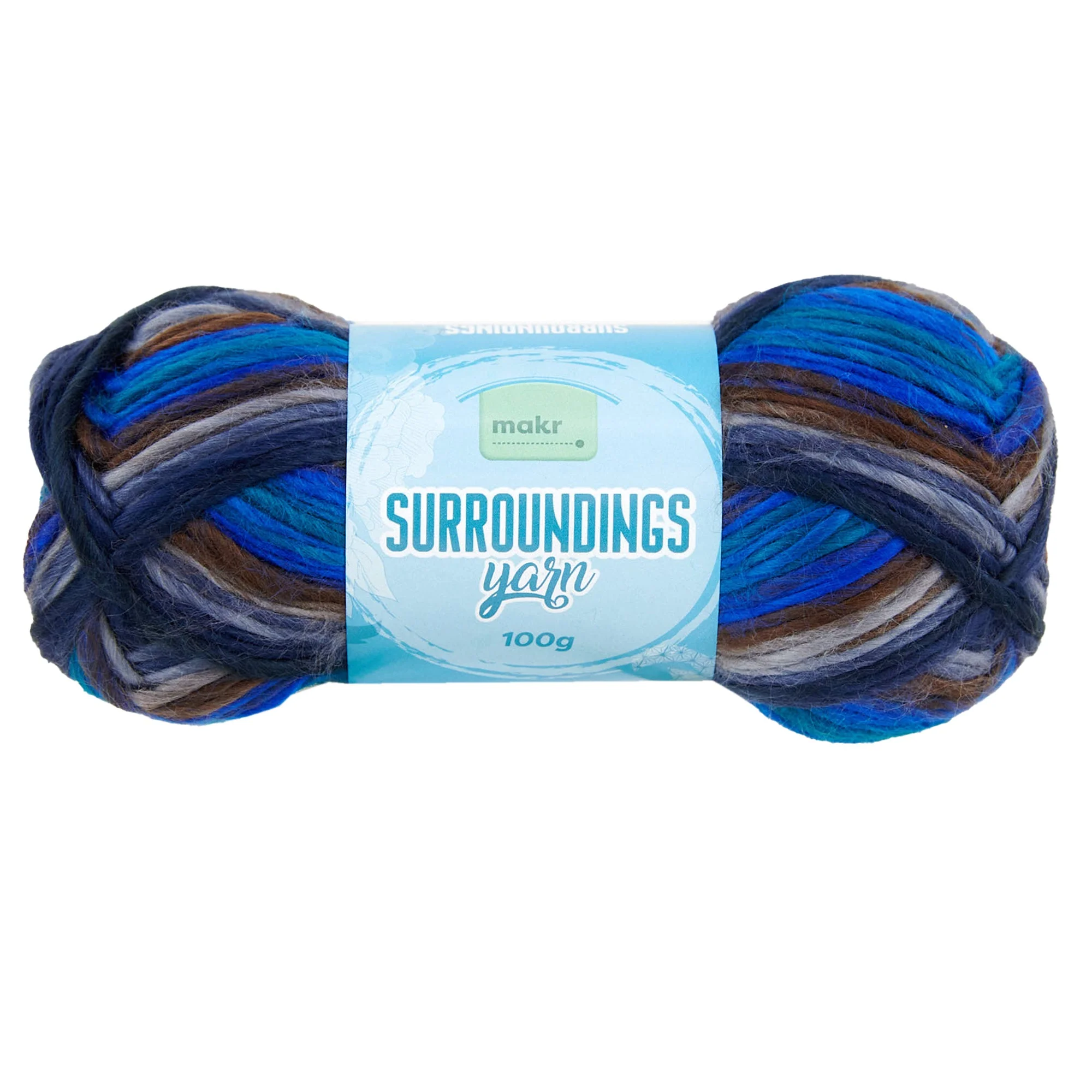 Makr Surroundings Crochet & Knitting Yarn, 100g Acrylic Yarn - Image 8