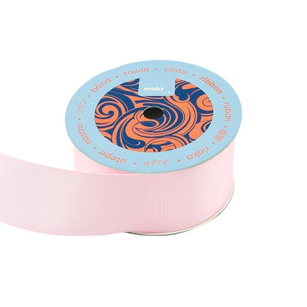 Makr Ribbon, Pearl Pink Taffeta- 16mmx4.5m - Image 2