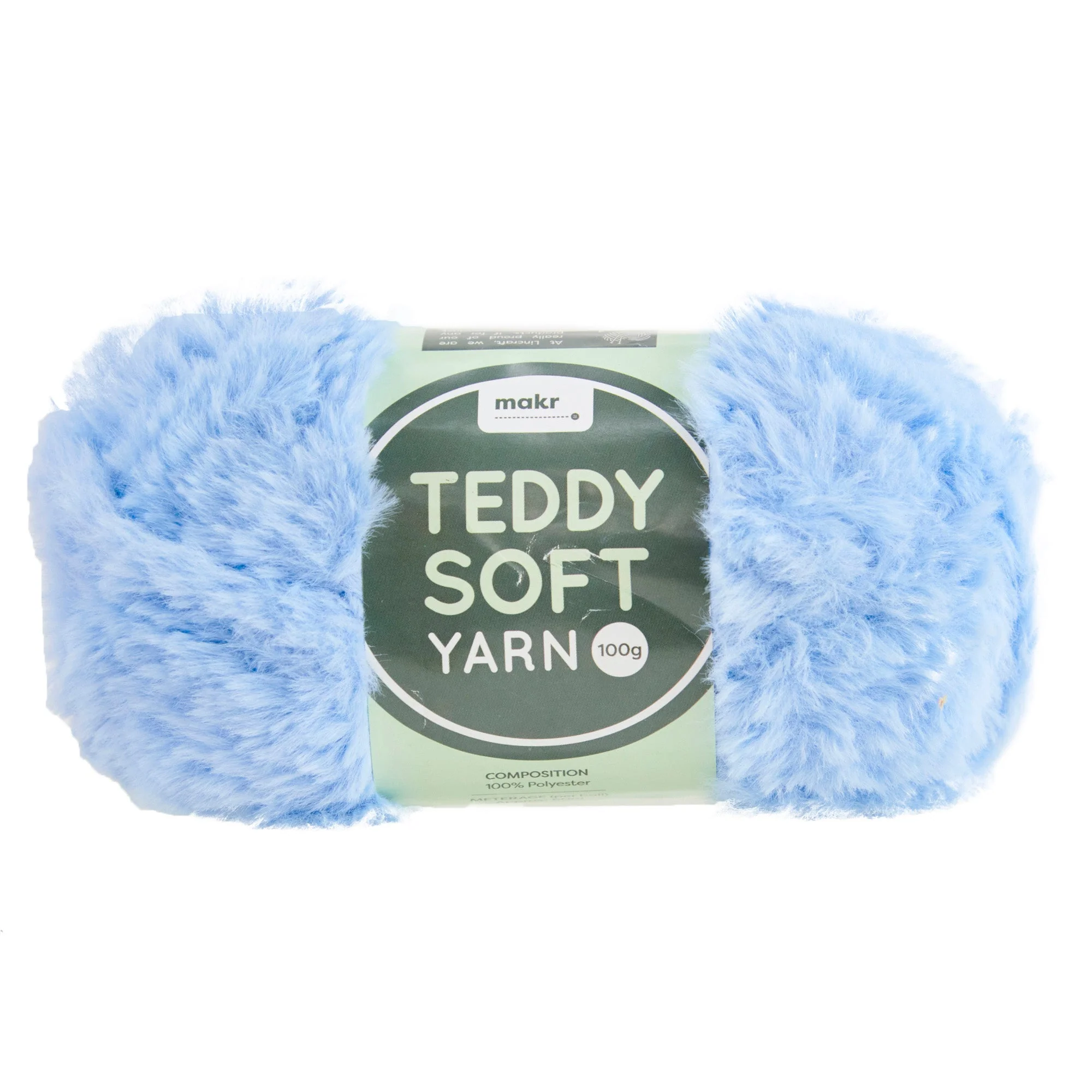 Makr Teddy Soft Crochet & Knitting Yarn, 100g Polyester Yarn - Image 5