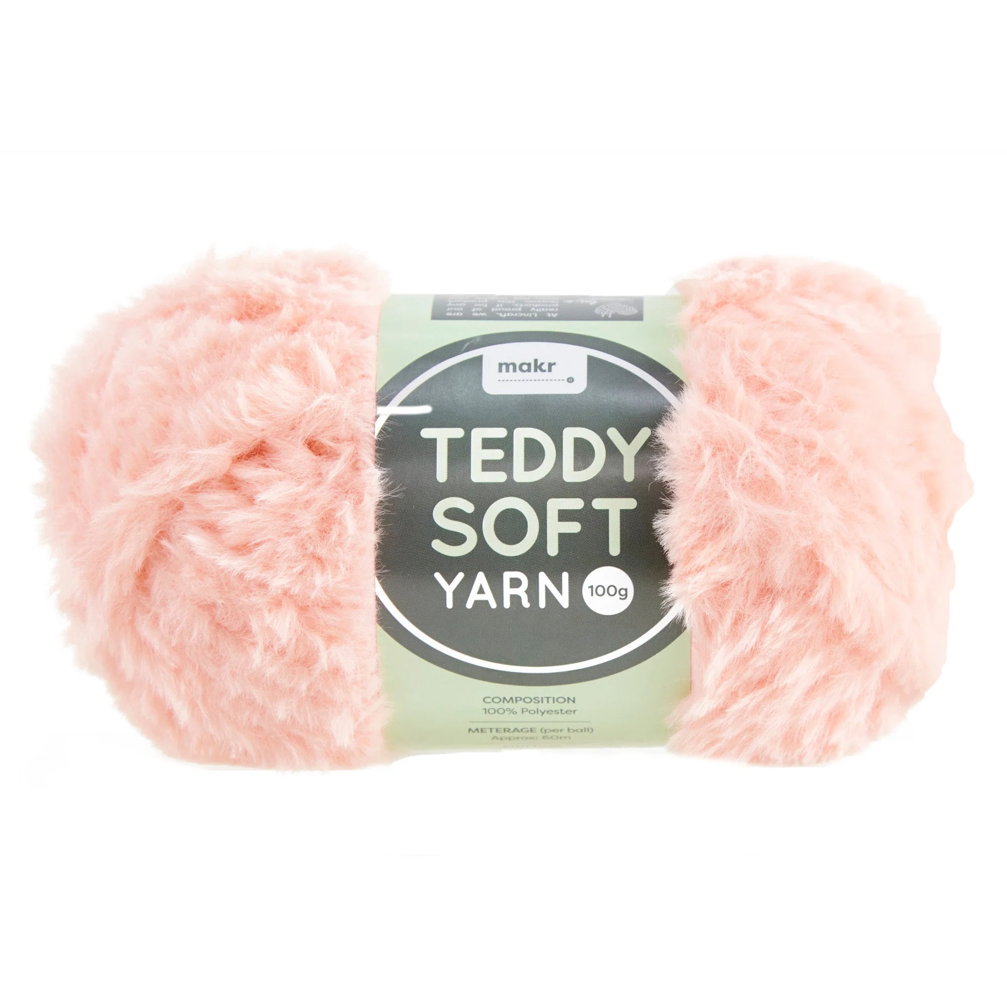 Makr Teddy Soft Crochet & Knitting Yarn, 100g Polyester Yarn - Image 8