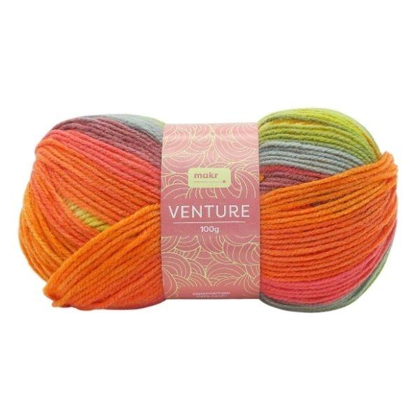 Makr Venture Crochet & Knitting Yarn, 100g Acrylic Yarn - Image 5