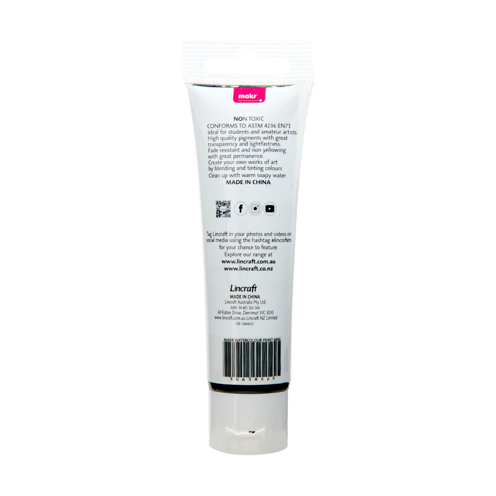 Makr Watercolour Paint Tube, 60ml - Image 2