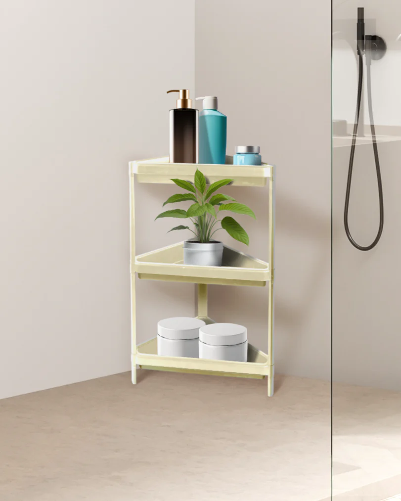 Mayd 3-Tier Corner Rack, 33x33x70cm - Image 10